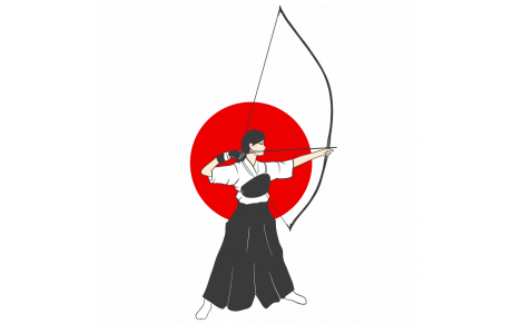 Démonstration de Kyudo 23 avril 2025